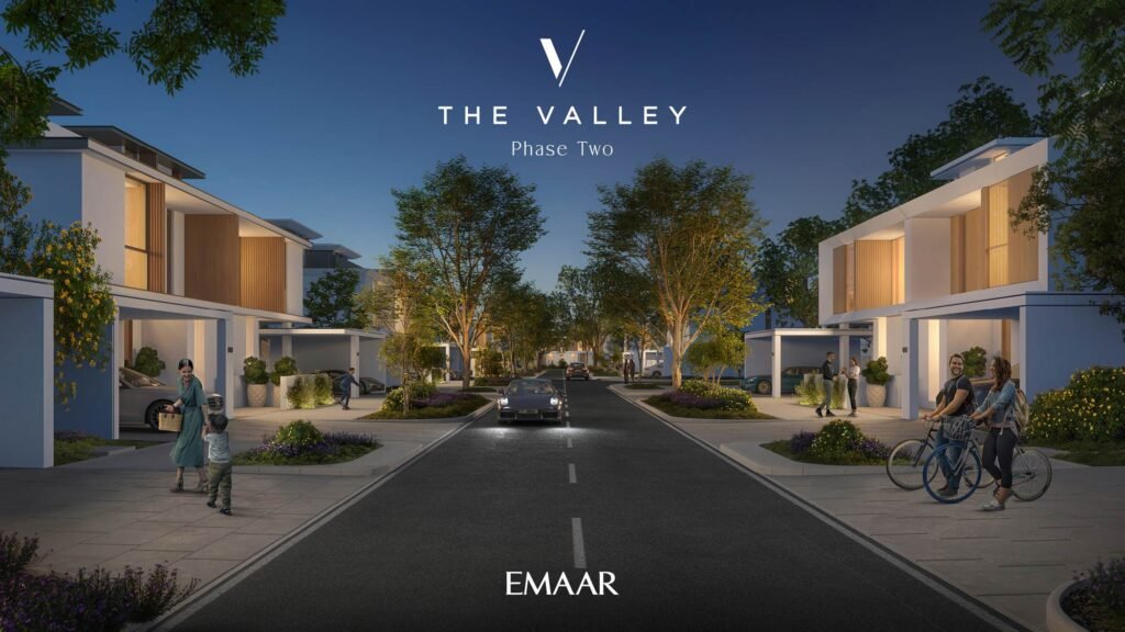 The Valley, official Emaar render