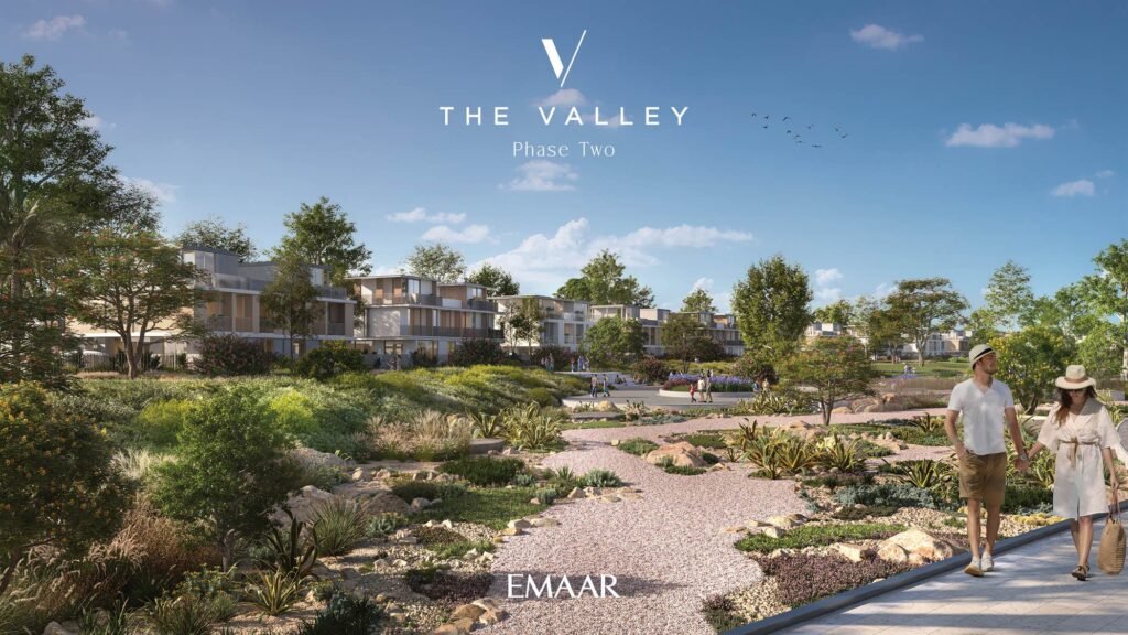 The Valley, official Emaar render