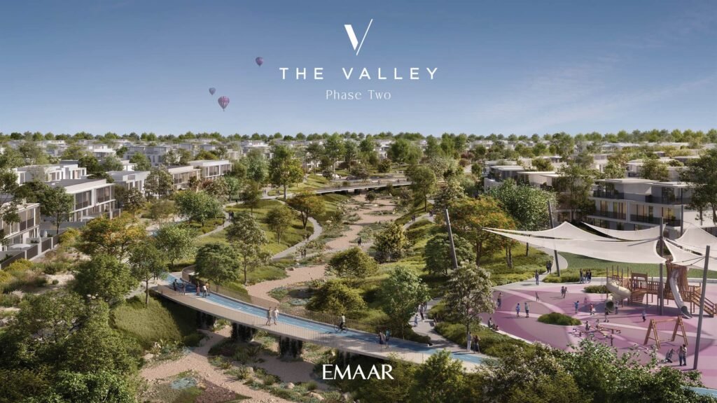 The Valley, official Emaar render