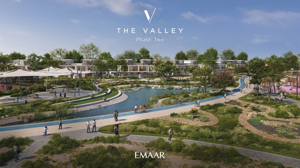 The Valley, official Emaar render