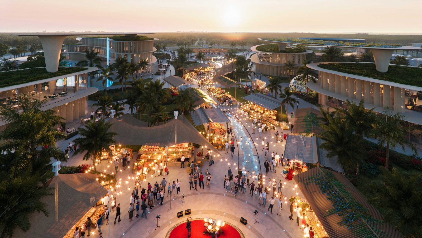DAMAC Islands 2 Night Market