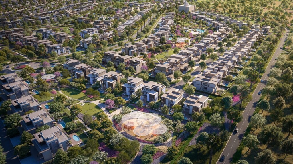Nad Al Sheba Gardens Phase 9, official developer render 2