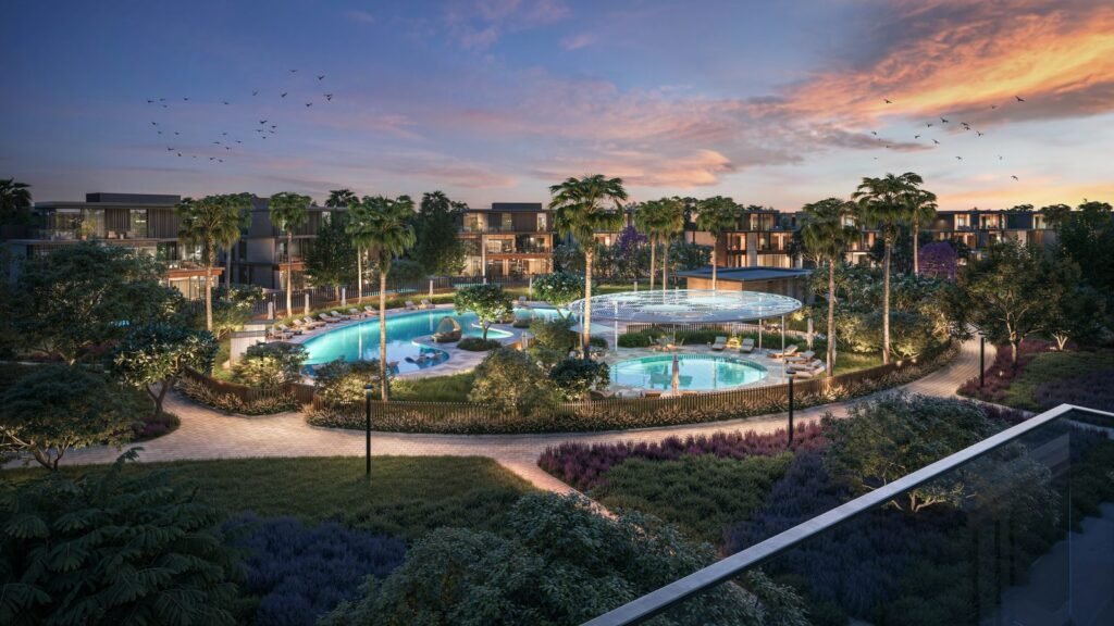 Nad Al Sheba Gardens Phase 9, official developer render 3