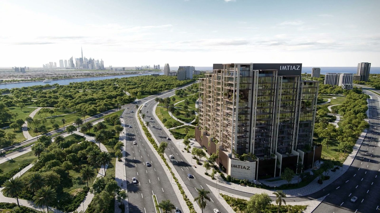 Sea Cliff, Dubai Islands (still from the AI visualisation)